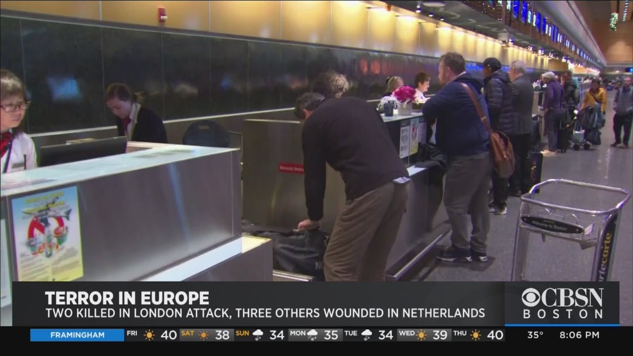 British Travelers At Logan Airport 'Horrified' By London Bridge Stabbing