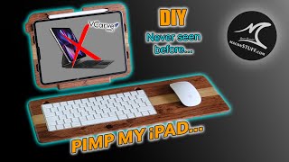 Ultimate iPad Pro Desktop Setup - DIY - Files Available