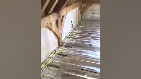 Underfloor heating - spreader plates