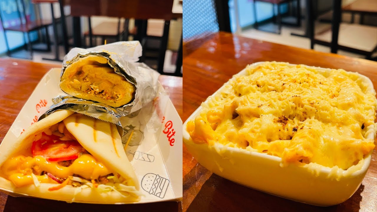 Day 458 Cheese Bite Banasree Chicken Wrap Chicken Pasta