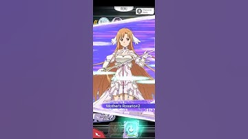 (Heir of Rosario)Asuna skill