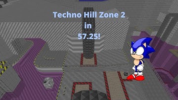 SRB2: Sonic Techno Hill Zone 2 in 57.25! (Version 2.2.9)