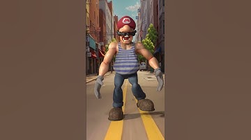 bad Super mario  Alphabet Lore with broken bones! P   U Part 4