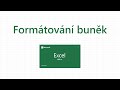 Excel - Formátování buněk