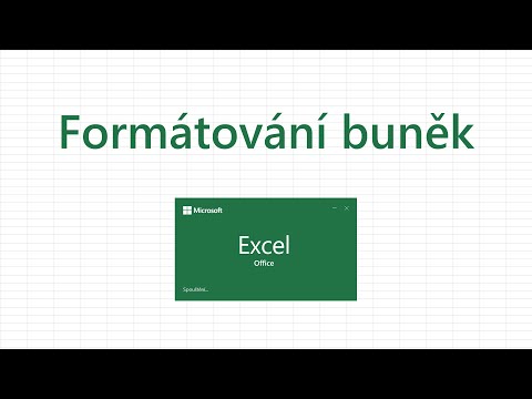 Video: Jak formátujete buňku v Excelu Online?