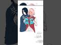 Naruto Couple's reading juraiya's book #naruto #cute #love #shorts #sakura #hinata #kakashi #obito
