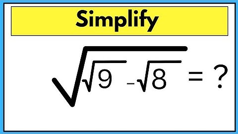 Maths Olympaid Question Solution Without a Calculator | Algebra Problem |
