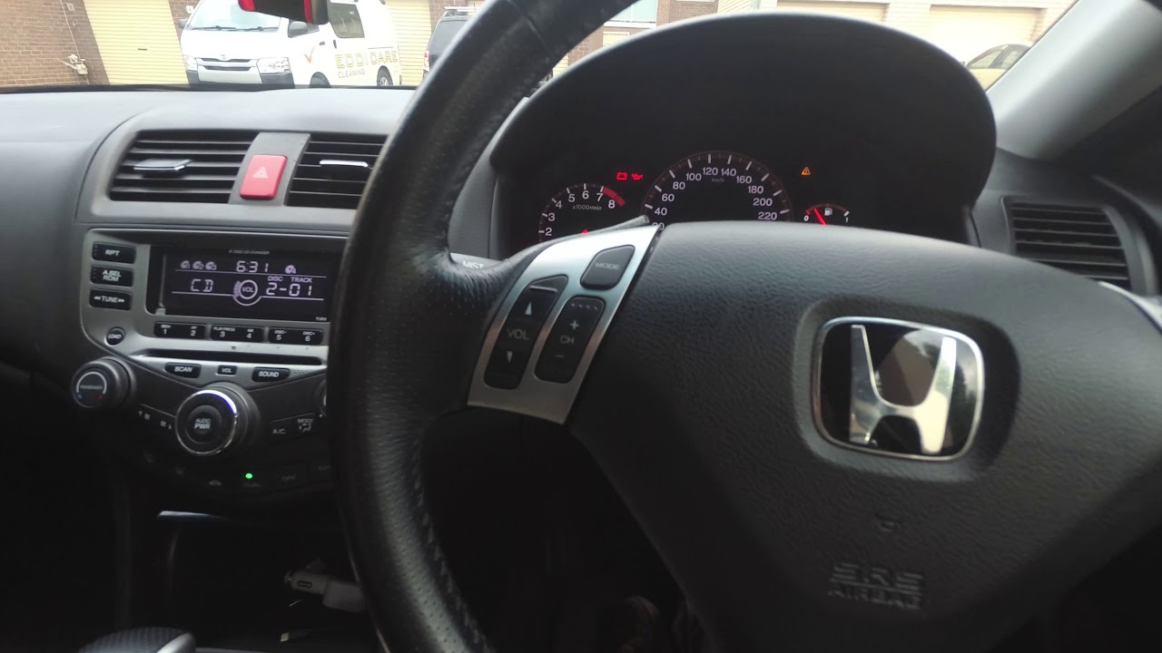 Interior Functionality Honda Accord Euro Cl9 Youtube