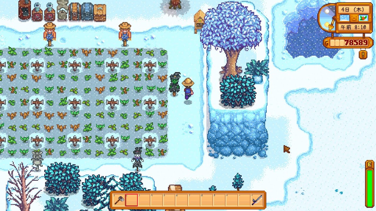 【Stardew Valley】Stardew Valleyゲーム実況(2年目冬)