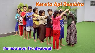 Permainan kereta api gembira ~ Permainan tradisional