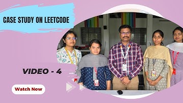 Case Study on LeetCode | LeetCode | SNS Institutions