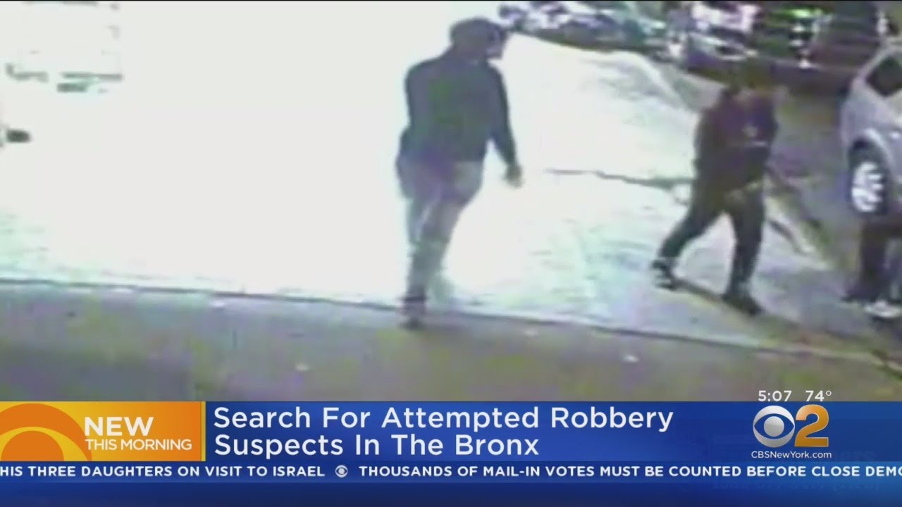 Search For Suspects In Attempted Robbery - YouTube