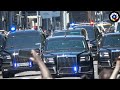 Russian president vladimir putins motorcade arrives in geneva to meet joe biden
