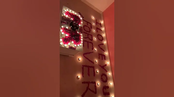 Anniversary Celebration 💫 home decor idea #shorts