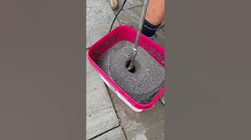 How to grout your patio! #landscaping #patio #diy #resin #grouting #grout