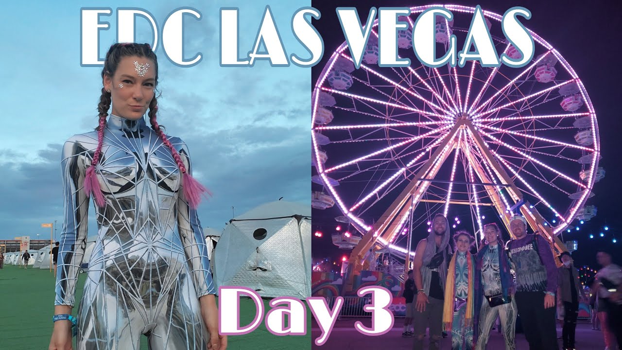EDC Las Vegas 2021 Day 3 | Slander B2B Said the Sky, Subtronics + more | VLOG
