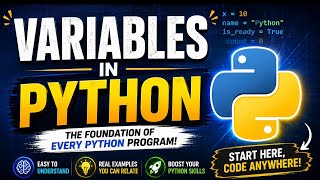 Python Variables Explained in 10 Minutes | Learn Python for Beginners (2026)
