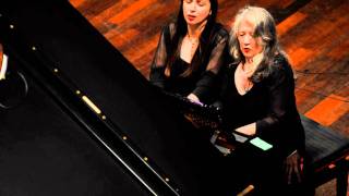 Martha Argerich & Cristina Marton - Mozart Sonata Kv 497 -2Mvt.
