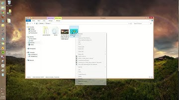 Windows 8: How to change the desktop background