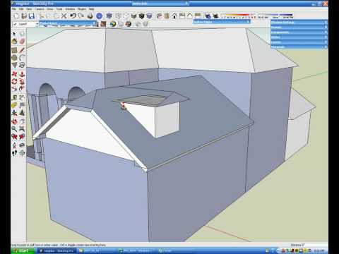 Building a House in Sketchup - YouTube