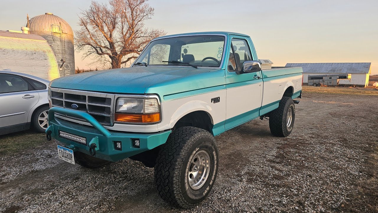 Spring has sprung!!  Time to get the 1994 F150 out of winter hibernation!