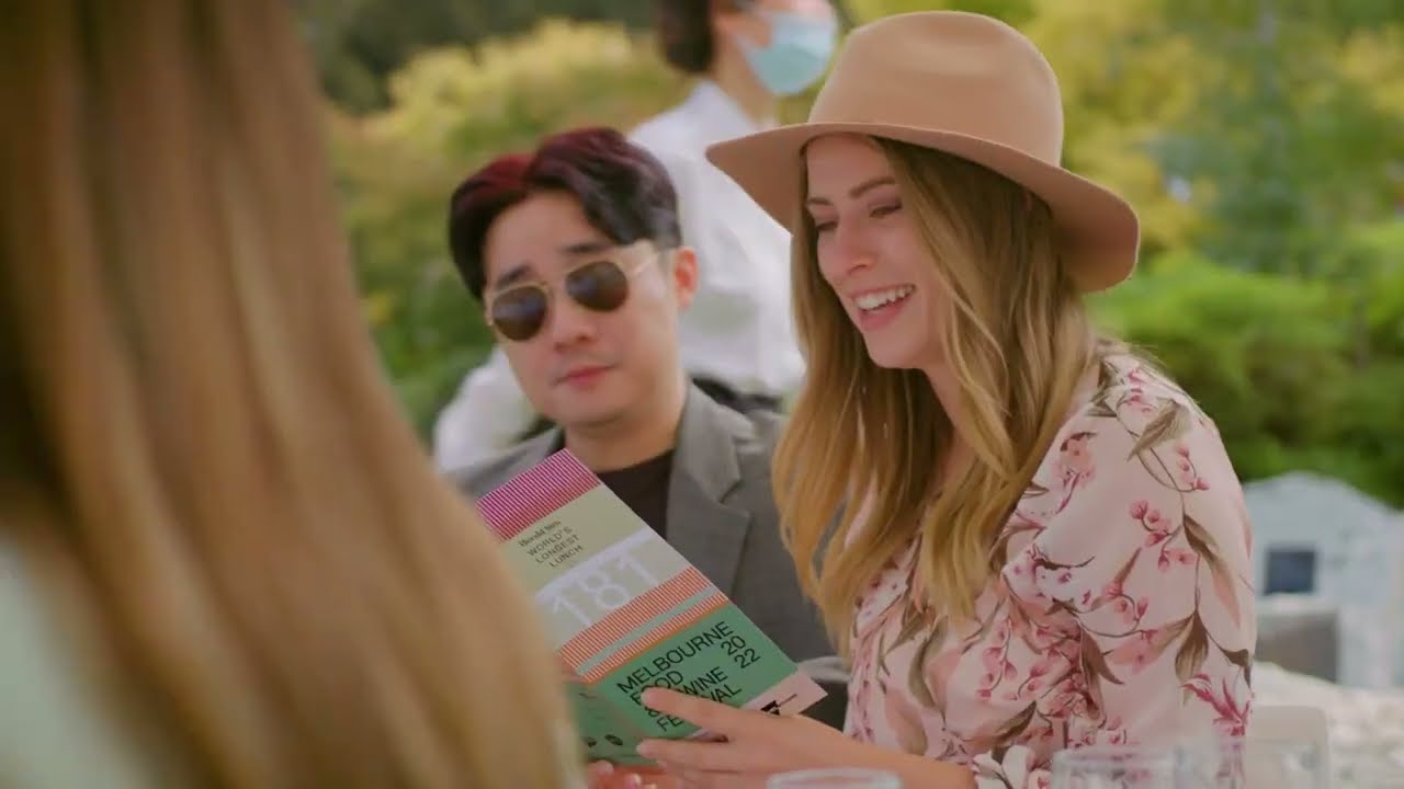 MFWF 2022 Herald Sun World's Longest Lunch