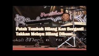MELAYU - HANG TUAH  -  KARAOKE MELAYU LIRIK KN7000 -  NADA WANITA