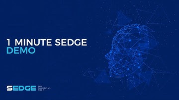 SEDGE | 1 Minute Demo