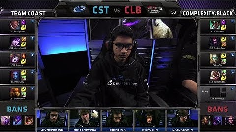 Coast vs compLexity.Black Game 1 | S4 NA LCS Summer Promotion Tournament | CST vs CLB G1