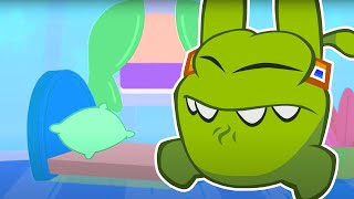 match the shadows with om nom game on