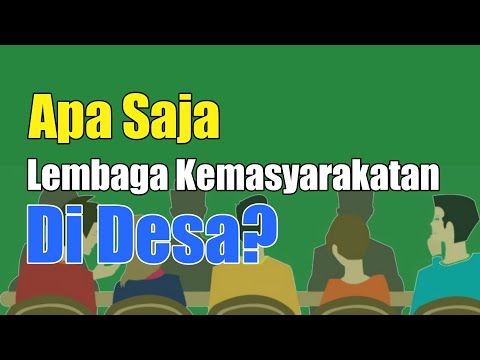 Video: Apa itu pengaturan kelembagaan?