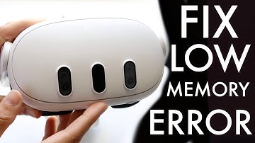 How To FIX Low Memory On Meta Quest! (2025)