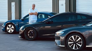 I Drive A Lucid Air, Porsche Taycan & Tesla Model S Back To Back To Decide Which Car Is Best For Me!