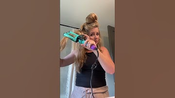 Achieve Stunning Mermaid Waves in Minutes! #mermaid #bedhead #hair