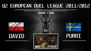 QUAKE 2 |  EDL #10 GRAND FINAL | David vs PURRI - 5th map ptrip
