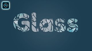 Split Glass Text Effect Photoshop Tutorial screenshot 3