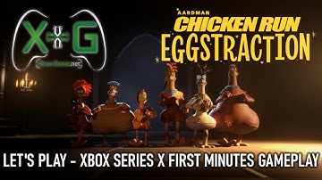 Chicken Run : Commandodu (Eggstraction) - Xbox Series X Gameplay (premières minutes de jeu)