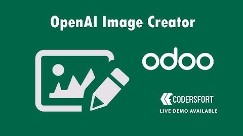 How to create a image from AI with odoo  | odoo OpenAI Image Widget | odoo OpenAI Image Generator