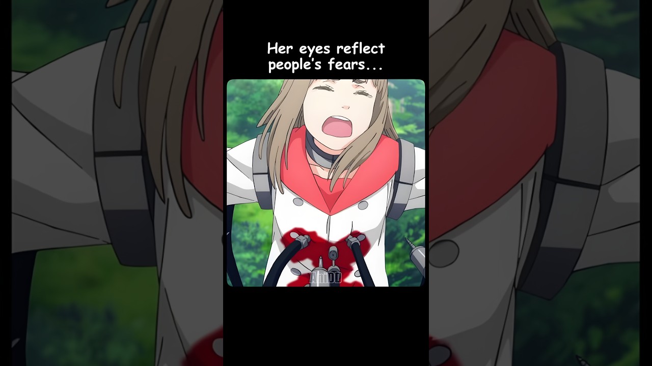 Her eyes reflect people&rsquo;s fears 😨😢 #anime #shorts
