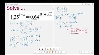 Tricky Exponential Equation | #Indices #Algebra