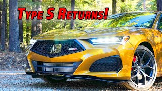 The Hottest Acura Sedan Ever | 2022 Acura TLX Type S Review screenshot 5