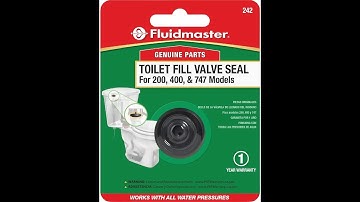 TOILET TROUBLE SOLVED—2-MINUTE DIY FIX WITH THE FLUIDMASTER 242!