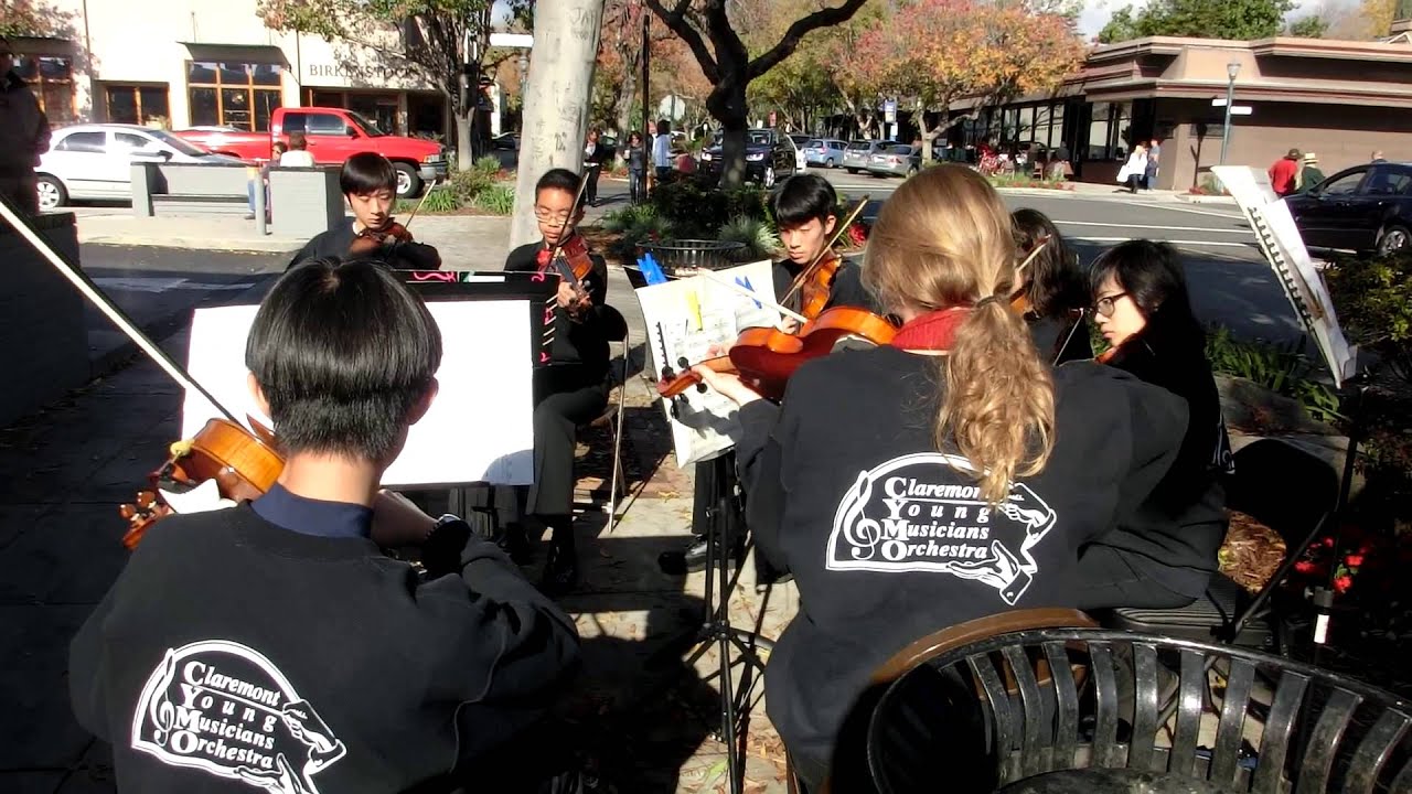 claremont youth orchestra YouTube