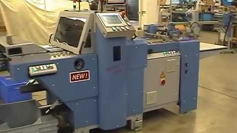 BSR 550 Servo • Punching of small boxes   YouTube