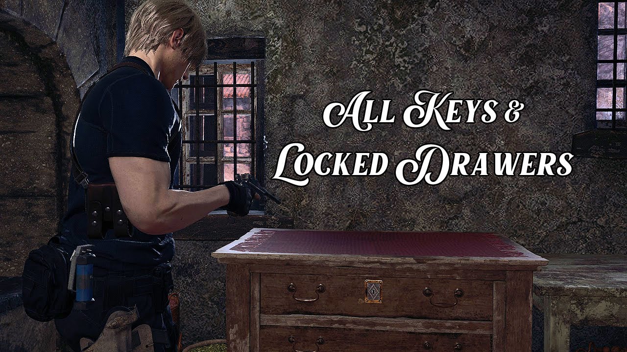 Resident Evil 4 remake small key locations, locked drawer rewards list -  Polygon