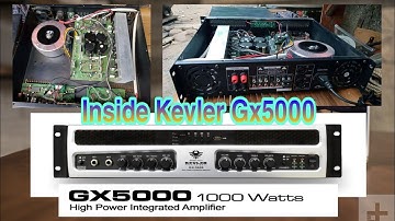 Kevler Gx5000 Specs, Speaker Matching