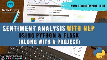 SENTIMENT ANALYSIS WITH NLP USING PYTHON AND FLASK | PROJECT BASED COURSE | Yaswanth Sai Palaghat