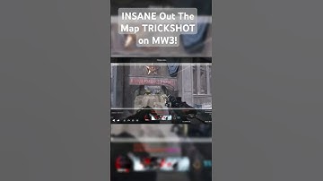 INSANE OUT The Map TRICKSHOT on MW3! #callofduty #cod #video #mw3
