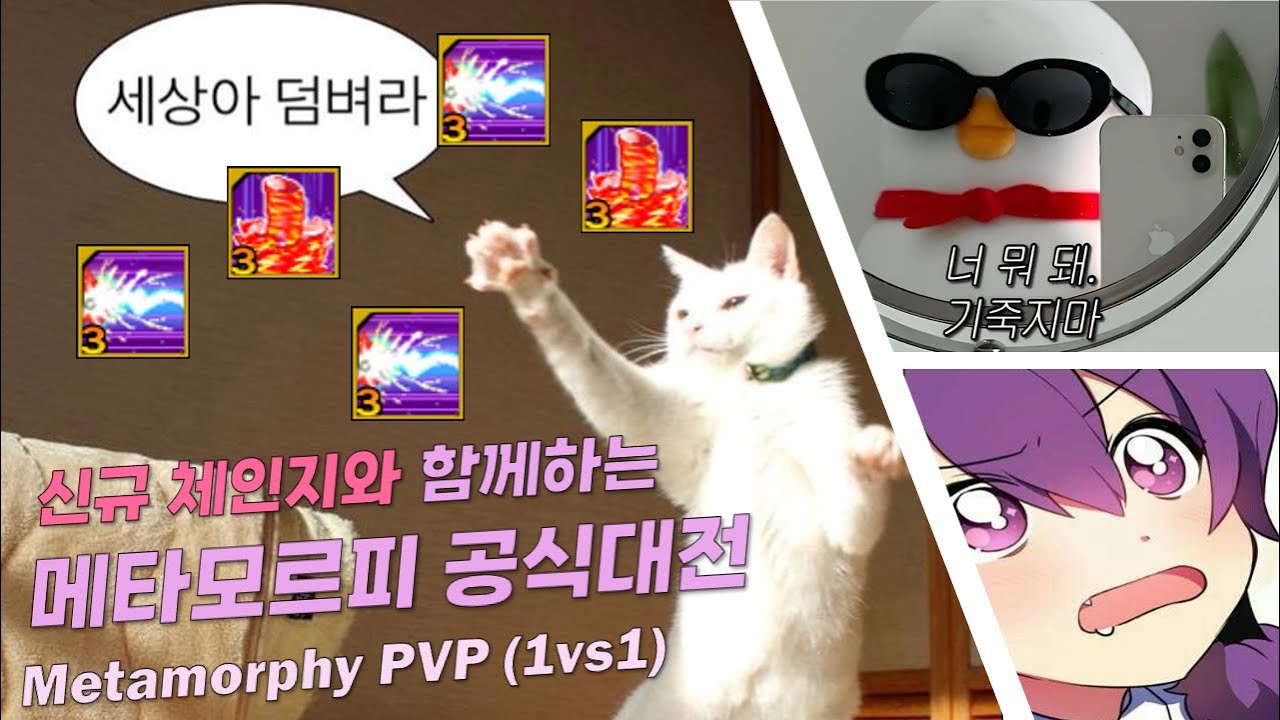[엘소드/Elsword KR] 예쁘게 뭉개버려야지! 신규 체인지와 함께하는 메타모르피 공식대전/ Metamorphy PVP 1:1
