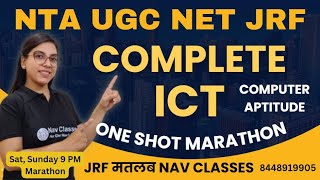 UGC NET JRF Dec 2023 Marathon on Complete ICT (Computer) | Paper 1 | One Shot | By Navdeep Kaur